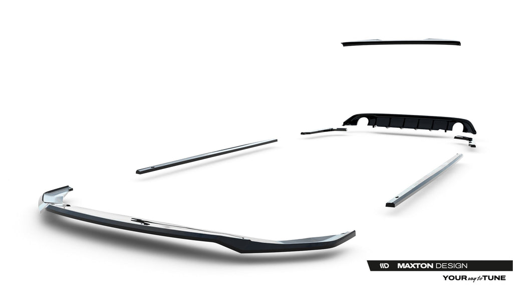 Maxton Design Set Of Splitters para Volkswagen Jetta GLI Mk7 - imagen 21