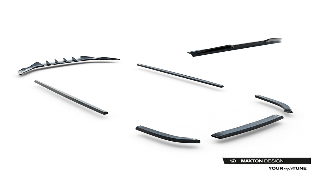 Maxton Design Set Of Splitters para Volkswagen Jetta GLI Mk7 Facelift 2 - imagen 21