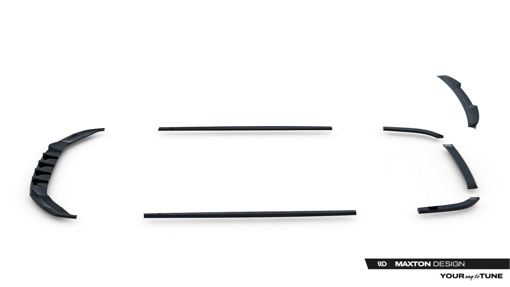 Maxton Design Set Of Splitters para Volkswagen Jetta GLI Mk7 Facelift 2 - imagen 20