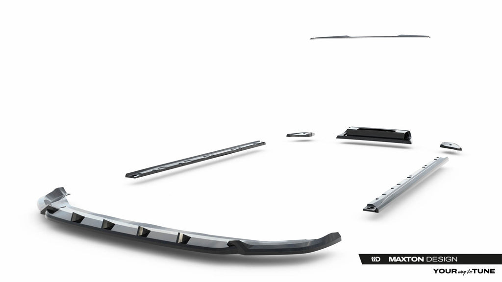 Maxton Design Set Of Splitters para Volkswagen T-Roc R Mk1 - imagen 17