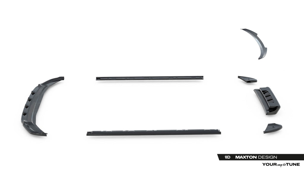 Maxton Design Set Of Splitters para Volkswagen T-Roc R Mk1 - imagen 18