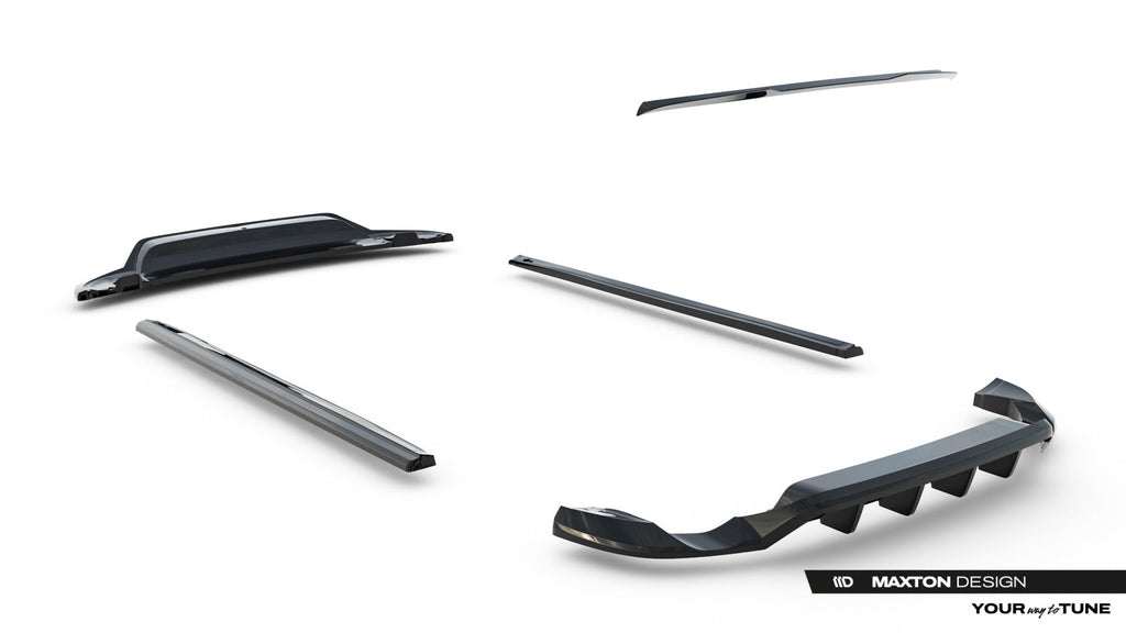 Maxton Design Set Of Splitters para Volkswagen Touareg Mk2 - imagen 15