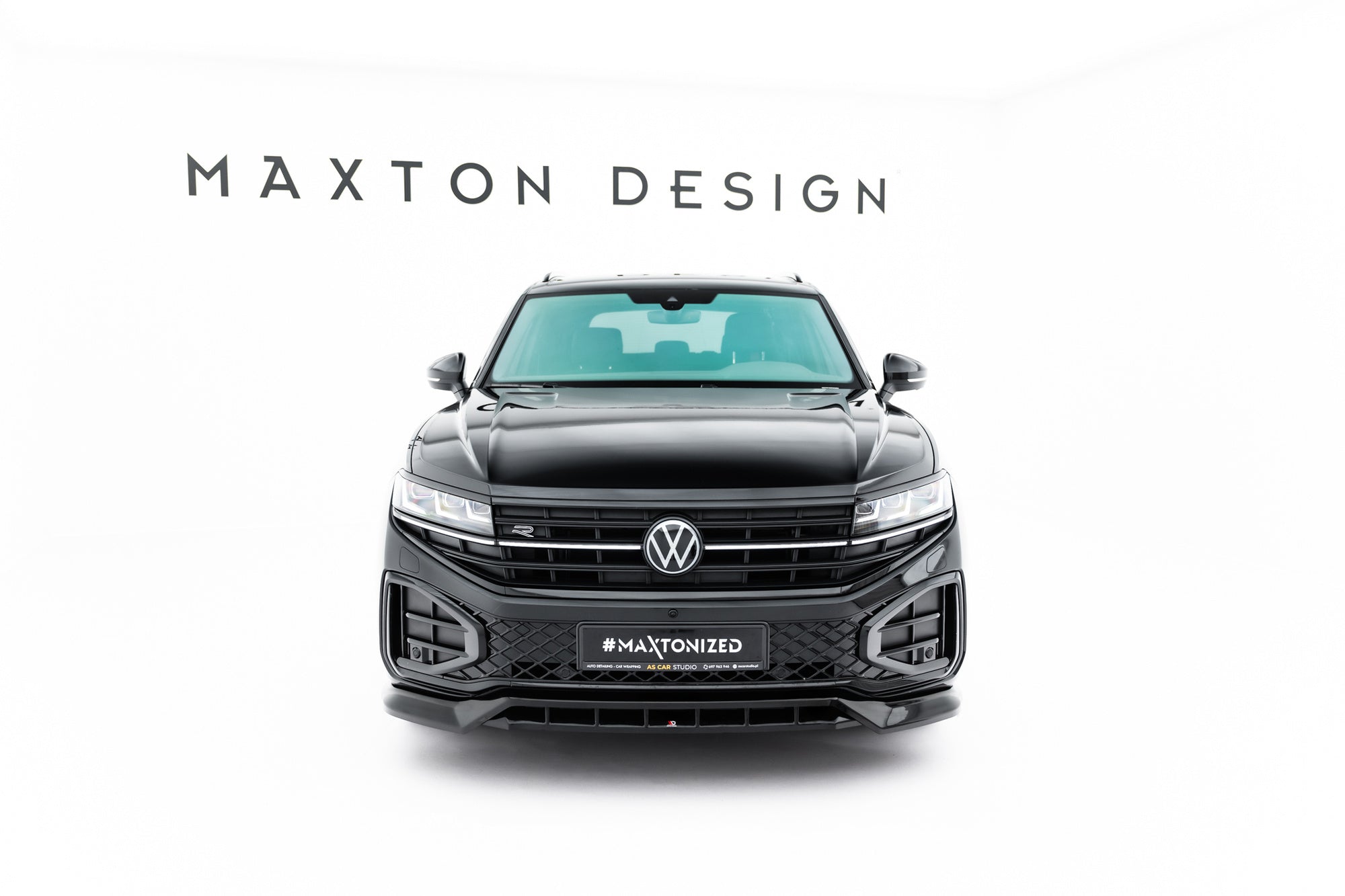 Maxton Design Set Of Splitters para Volkswagen Touareg R-Line Mk3 Facelift - imagen 8
