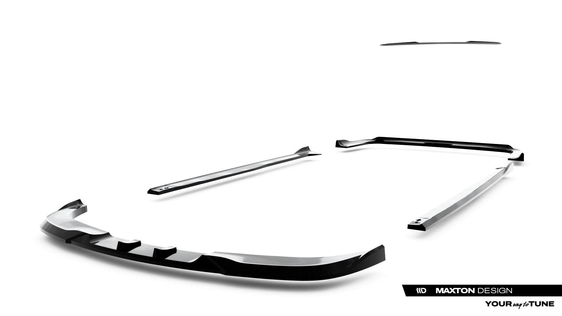 Maxton Design Set of Splitters para Dodge Grand Caravan Mk5 Facelift - imagen 13