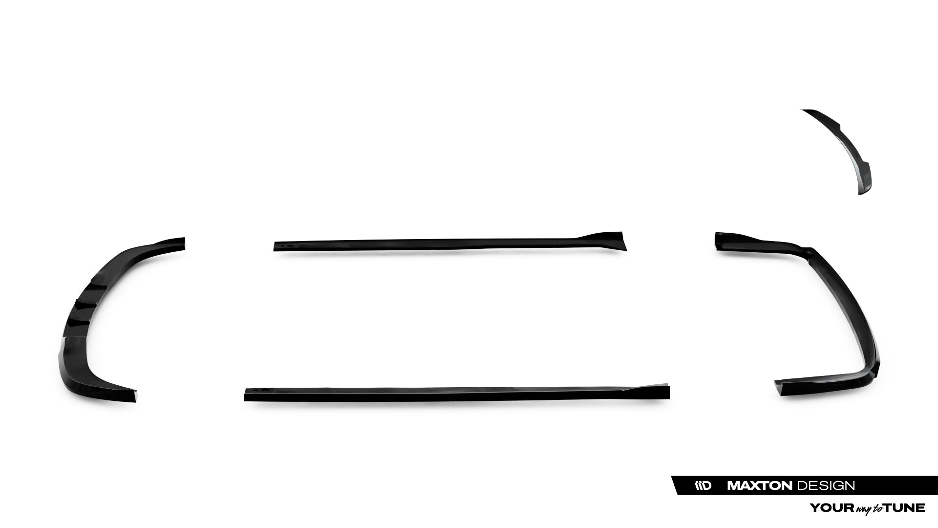 Maxton Design Set of Splitters para Dodge Grand Caravan Mk5 Facelift - imagen 12