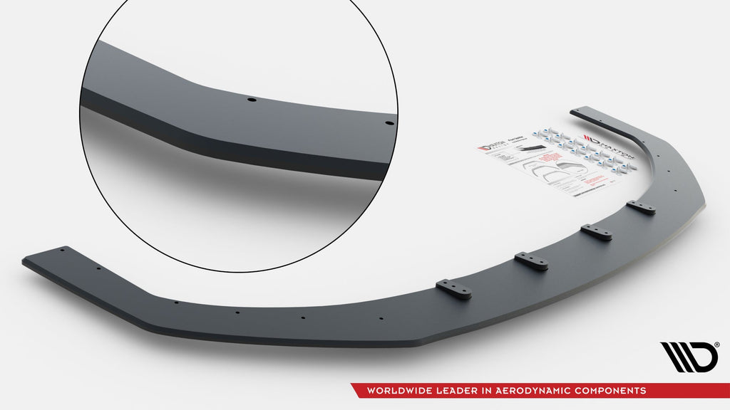 Maxton Design Street Pro Front Splitter para Jaguar F-Type X152 Facelift 2 - imagen 8